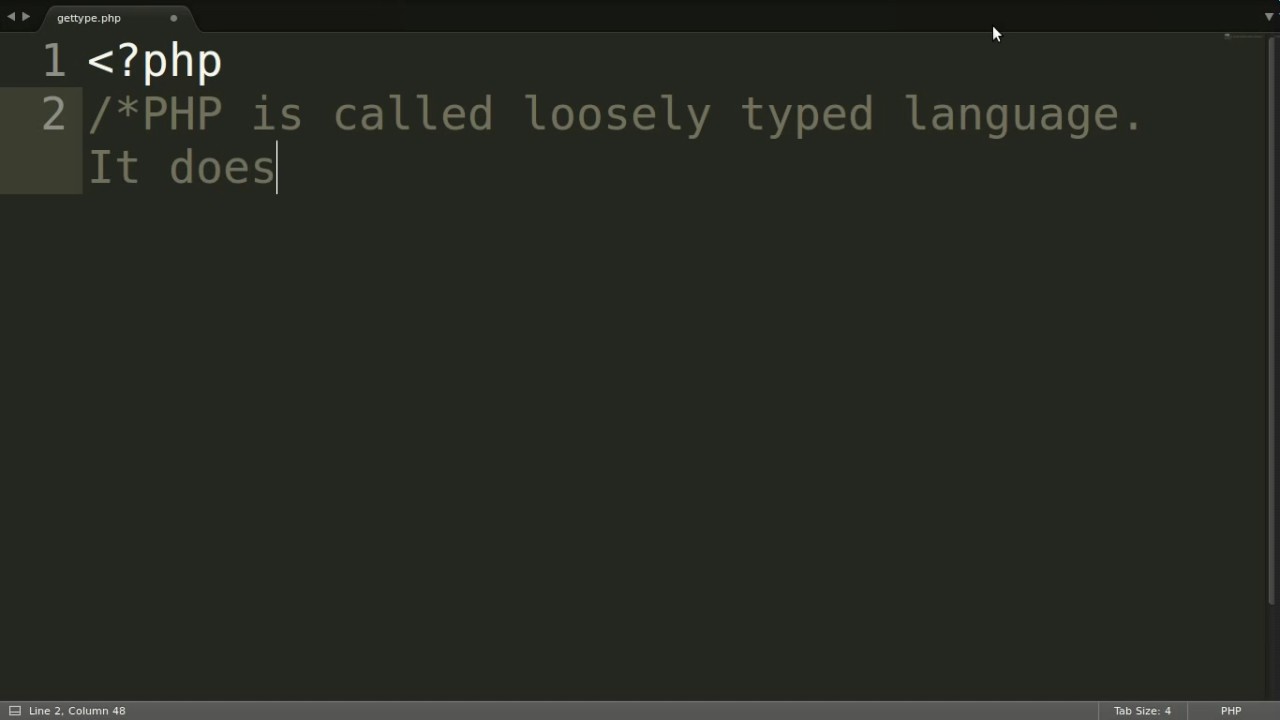 Best trick to get/cast the type of data in PHP with gettype and settype