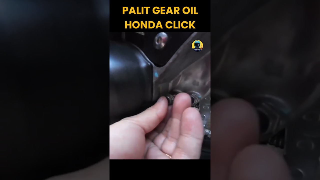 CHANGE GEAR OIL HONDA CLICK 125i v3#shorts #hondaclick125iv3 #motovlog