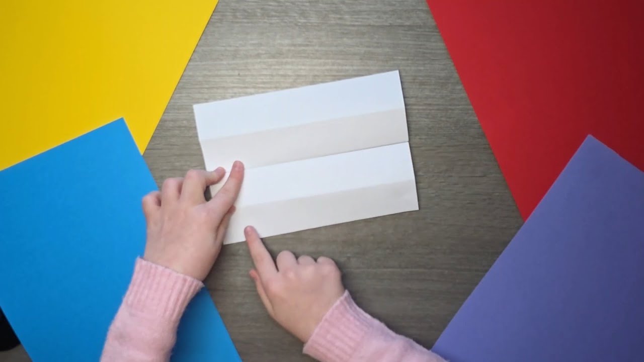 Origami dla najmłodszych. Proste pudełko na przybory szkolne. Nauka Origami dla dzieci.