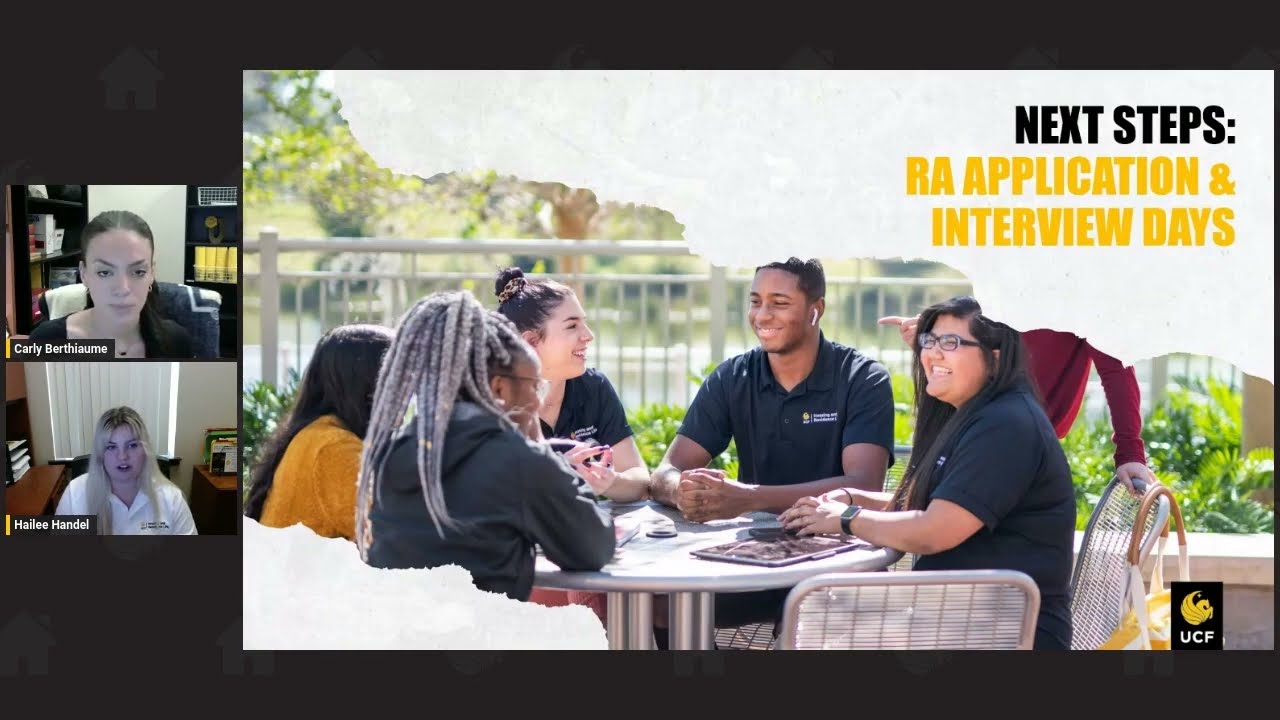 UCF Resident Assistant (RA) 2025-2026 Information Video