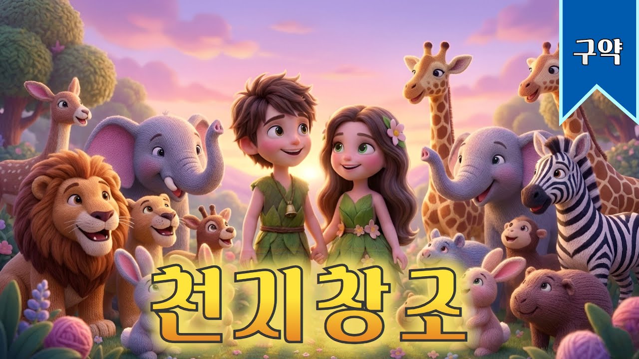 01. 천지창조 (창세기 1:1 - 2:3) ㅣ성경애니메이션