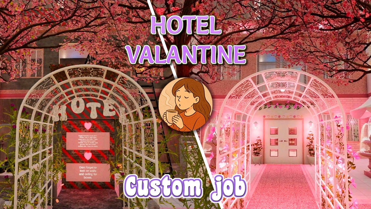 House flipper 2 - HOTEL VALANTINE  - Custom job (no commentary)