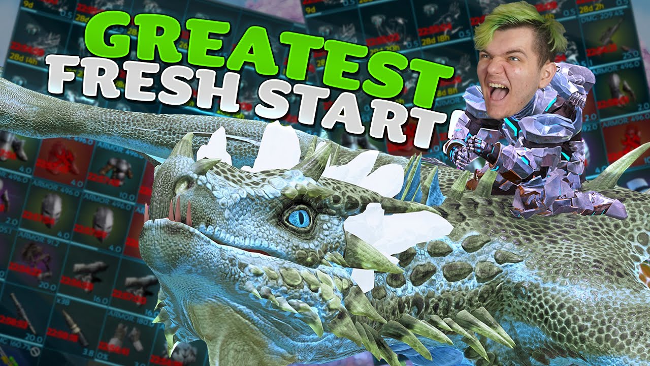 The Greatest Fresh Start EVER!!! W/ Hidden Loot and PVP! / Ark: Official Small Tribes / Ep1