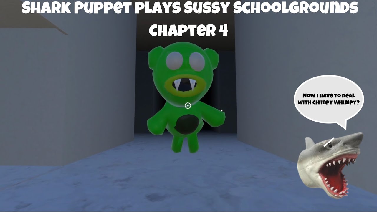 Фильм SB: Акула Паппет играет в Sussy Schoolgrounds Глава 4!