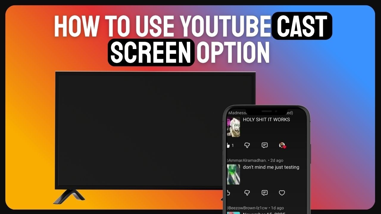 How to Cast YouTube app to Smart TV?