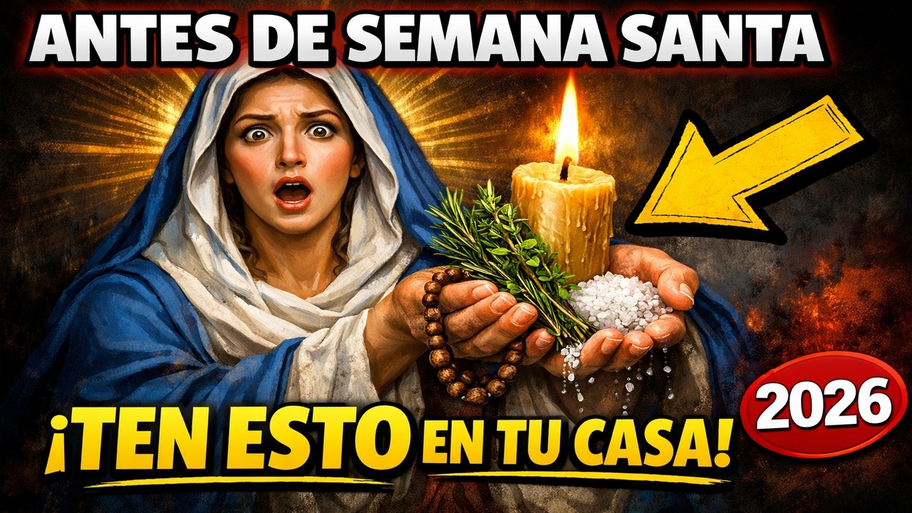 7 Objetos que la Virgen María PIDE en tu hogar antes de Semana Santa 2026 | ¡No ignores esto!