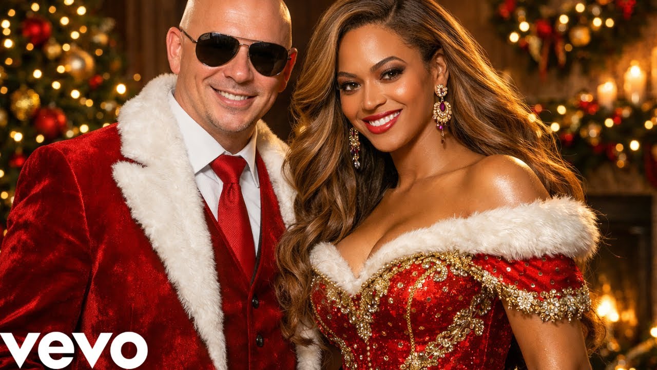 Pitbull and Beyonce - Mr. Christmas Worldwide (Christmas Song)