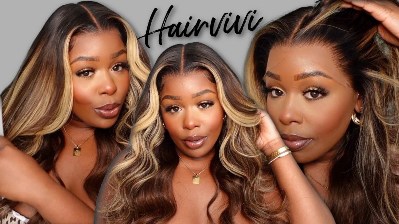 NEW INVISIBLE SCALP! BIGGER 13X6 CAP SPACE! SAME-DAY INSTALL CLEAN HAIRLINE SHAKE & GO HAIRVIVI