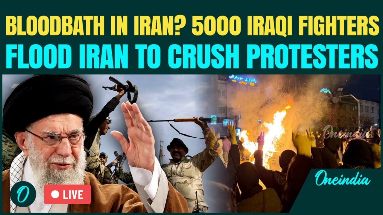 DANGEROUS Iraqi Fighters Join Khamenei&rsquo;s Forces LIVE | 5000+ Iraqi Fighters To CRUSH Iran Protesters
