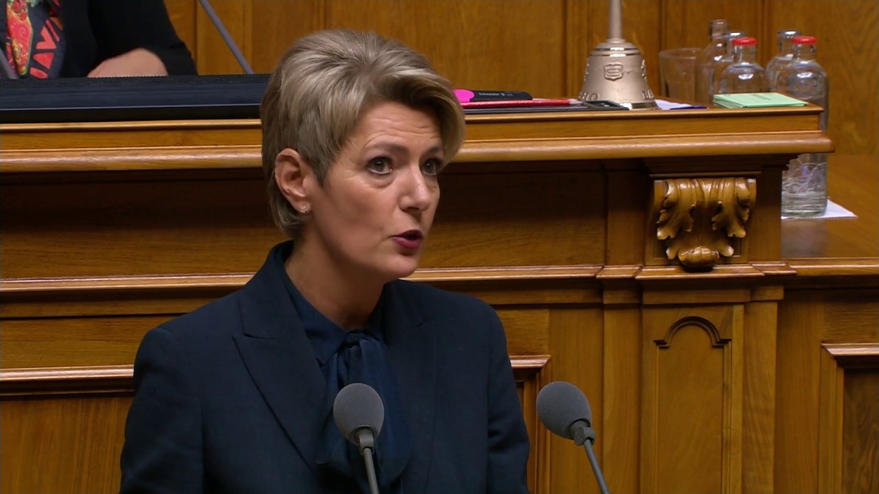 Antrittsrede Bundesrätin Karin Keller-Sutter