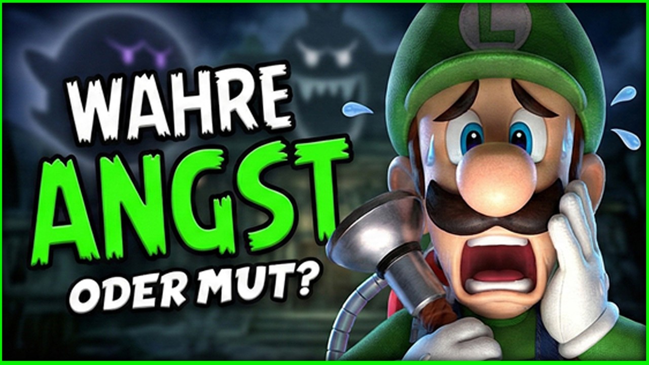 So zeigt Nintendo Luigis Angst in Luigis Mansion