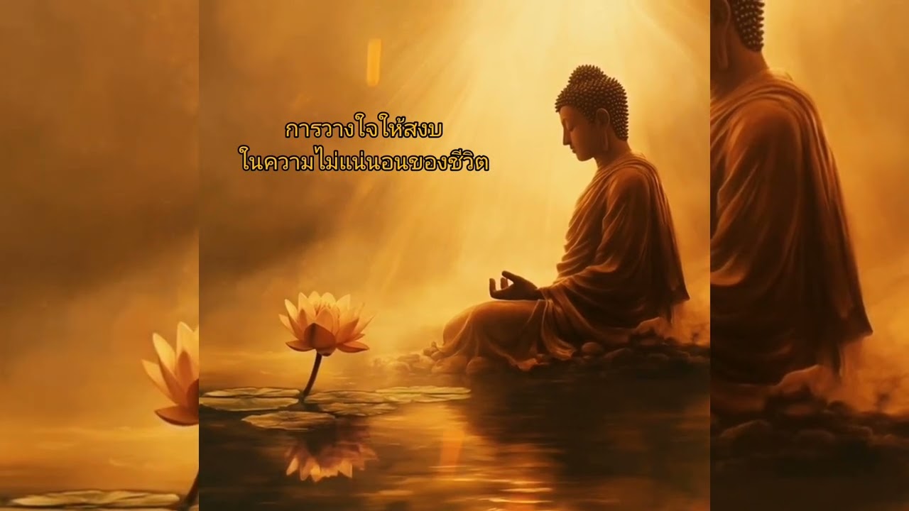 การวางใจให้สงบ ในความไม่แน่นอนของชีวิต🙏🏻