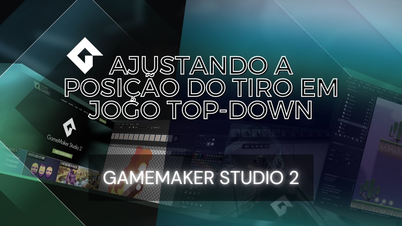 Sistema de tiro jogo top down - GameMaker