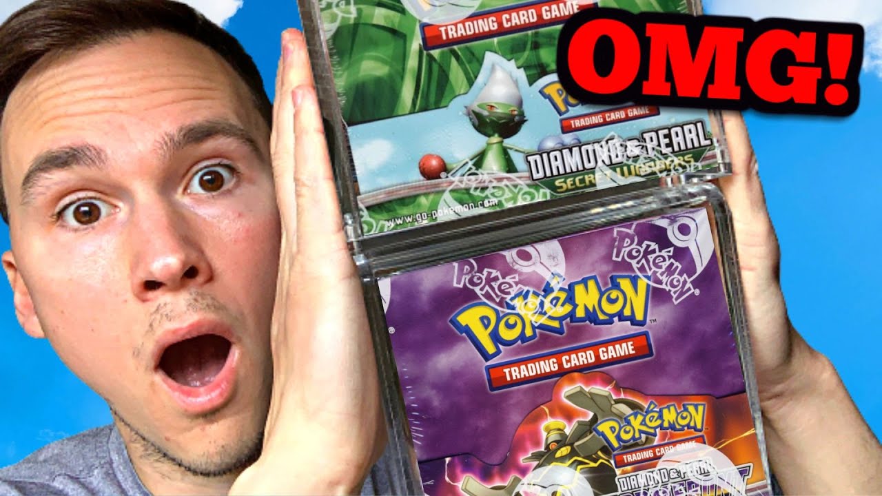 Pokemon Diamond & Pearl Double Box Break!! *Giveaways