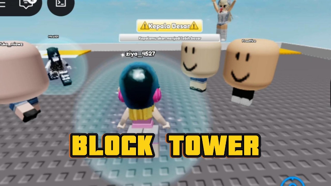 ROBLOX BLOCK TOWER ROBLOX INDONESIA