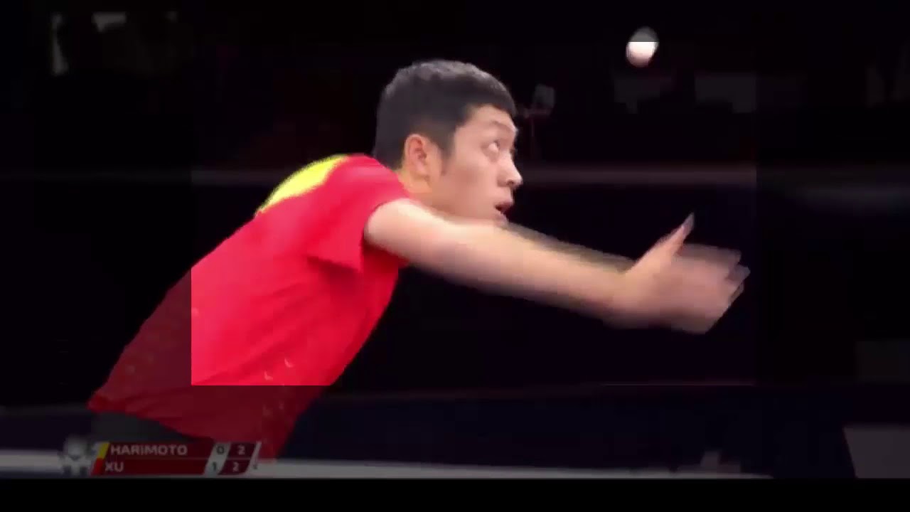 [TT Penhold] XuXin super Serve-n-Attack (3rd-ball Attack) Tactics 2018