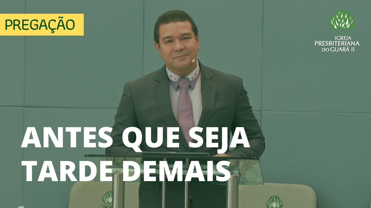 Antes que Seja Tarde Demais | Lucas 13:6-9