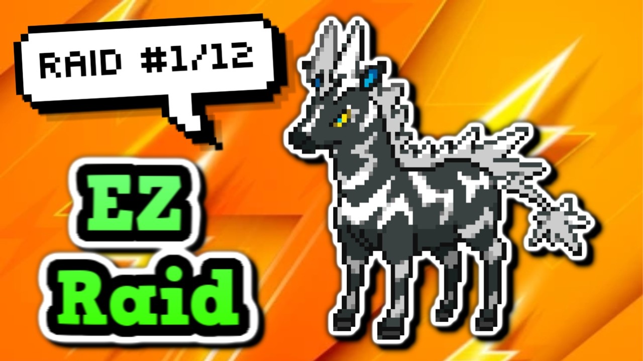 Zebstrika Raid Guide PokeMMO LNY 2026