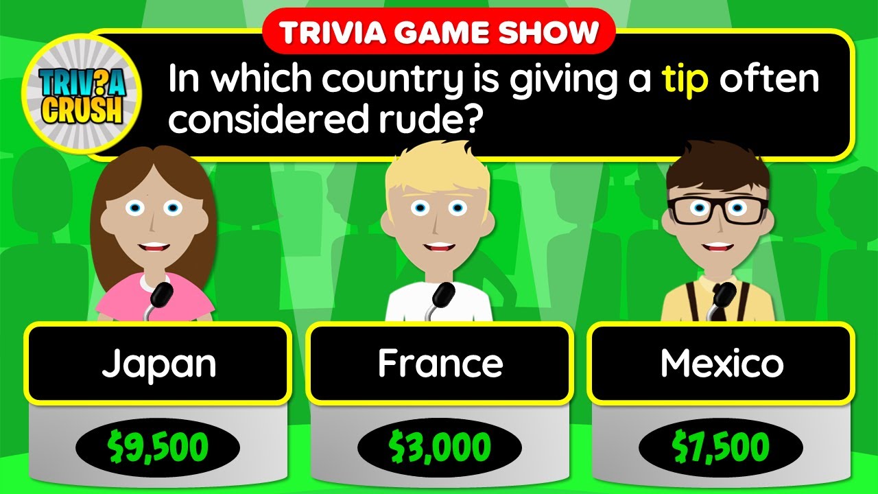 ✅ TEST YOUR KNOWLEDGE! - 40 Mixed Trivia Quiz Questions in a Unique Game Show Format. Round 93