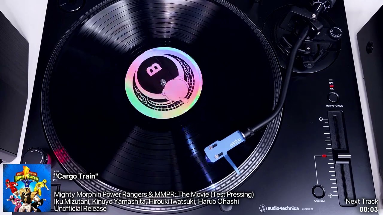 Mighty Morphin Power Rangers & MMPR: The Movie: Side B (Test Pressing) | Vinyl Rip (Unofficial)