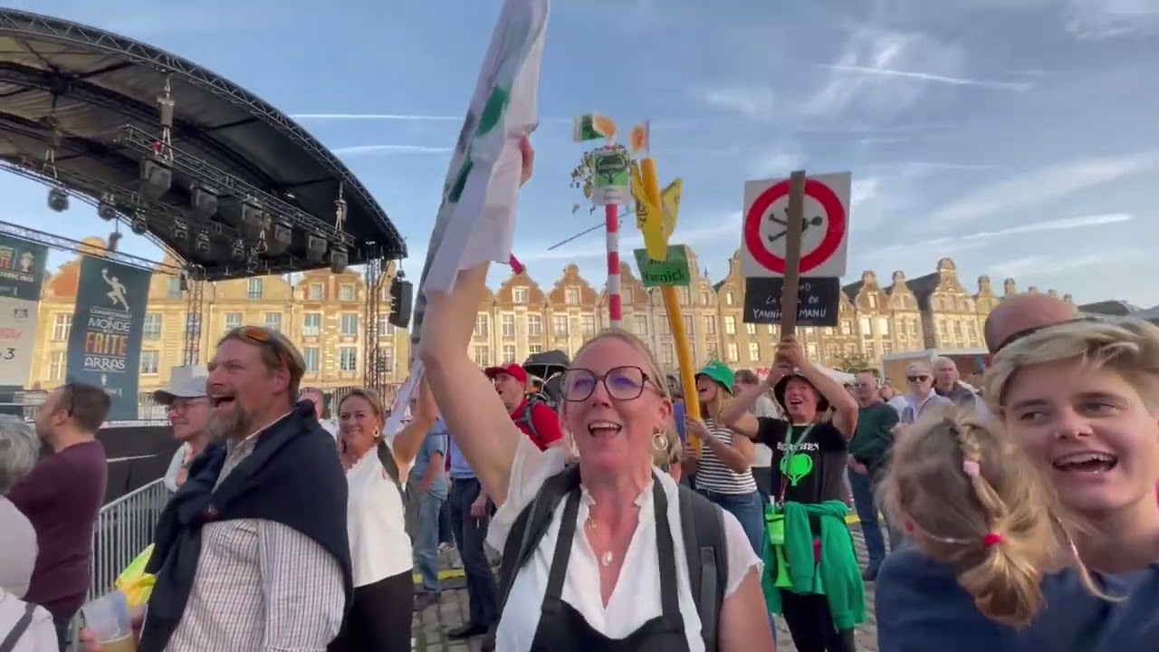 1ier Championnat du Monde de la Frite Fraiche Arras France