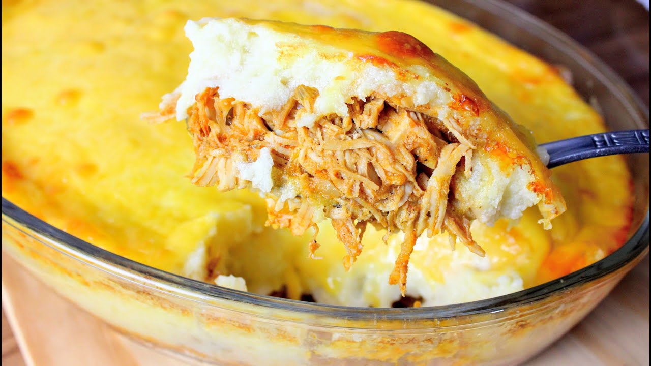 VOCÊ PRECISA VER COMO É FÁCIL FAZER ESSA RECEITA DE FRANGO GRATINADO - DIA DAS MÃES