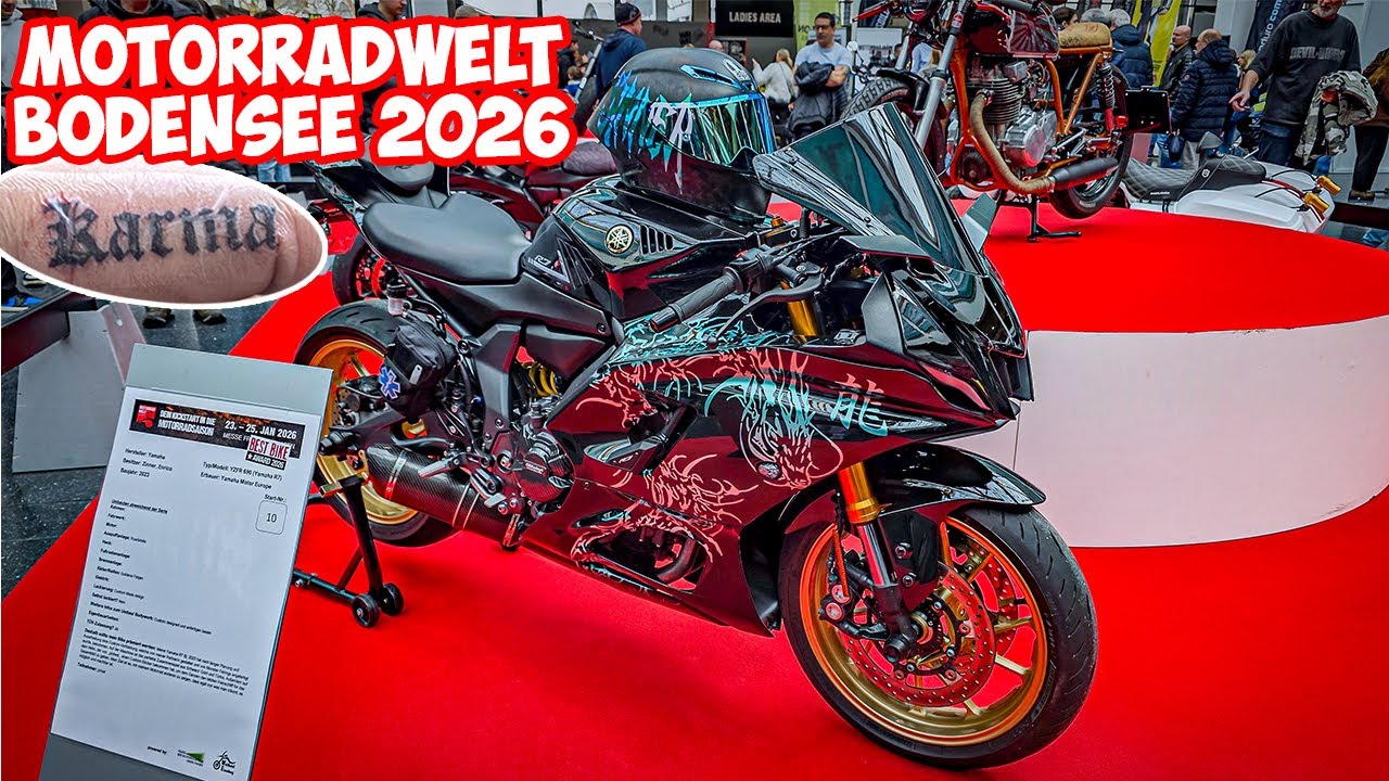 Tattoo Stechen Lassen auf der - Motorradwelt Bodensee 2026