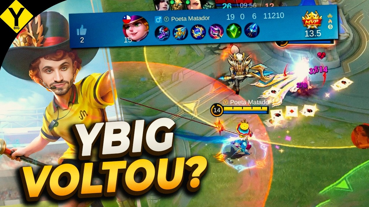 YBig: O RETORNO! - Harley Gameplay | Mobile Legends