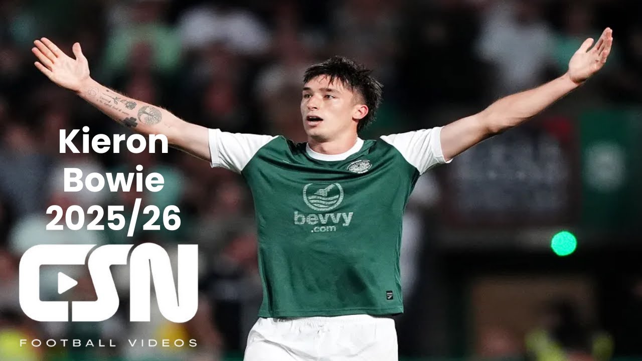 Kieron Bowie (Hibernian FC) - Goals, Skills & Assists 2025/26 | HD