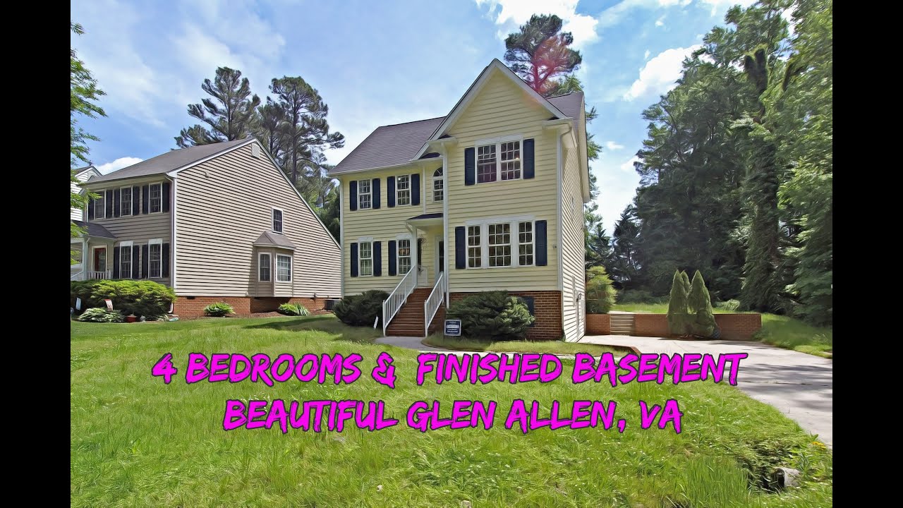 Glen Allen 4BR w/ Extensive Wood Flooring and Oversized Deck ++$359K++