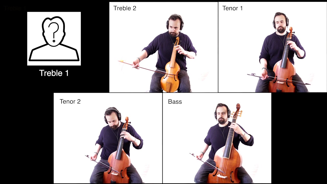 Play-along Dowland | Lachrimae Antiquae MINUS Treble 1 part