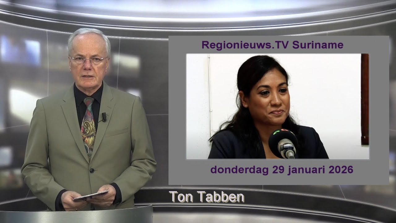 Regionieuws TV Suriname 29 januari 2026►Jessurun diplomatenpas ingeleverd ►NS helpt Su►verdeeld VHP