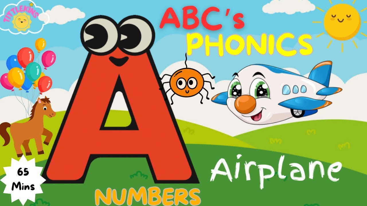 Best video to Learn ABC’s, Phonics, Vowel Sounds, Numbers, Shapes & More 🥰#tittlekins #youresosmart