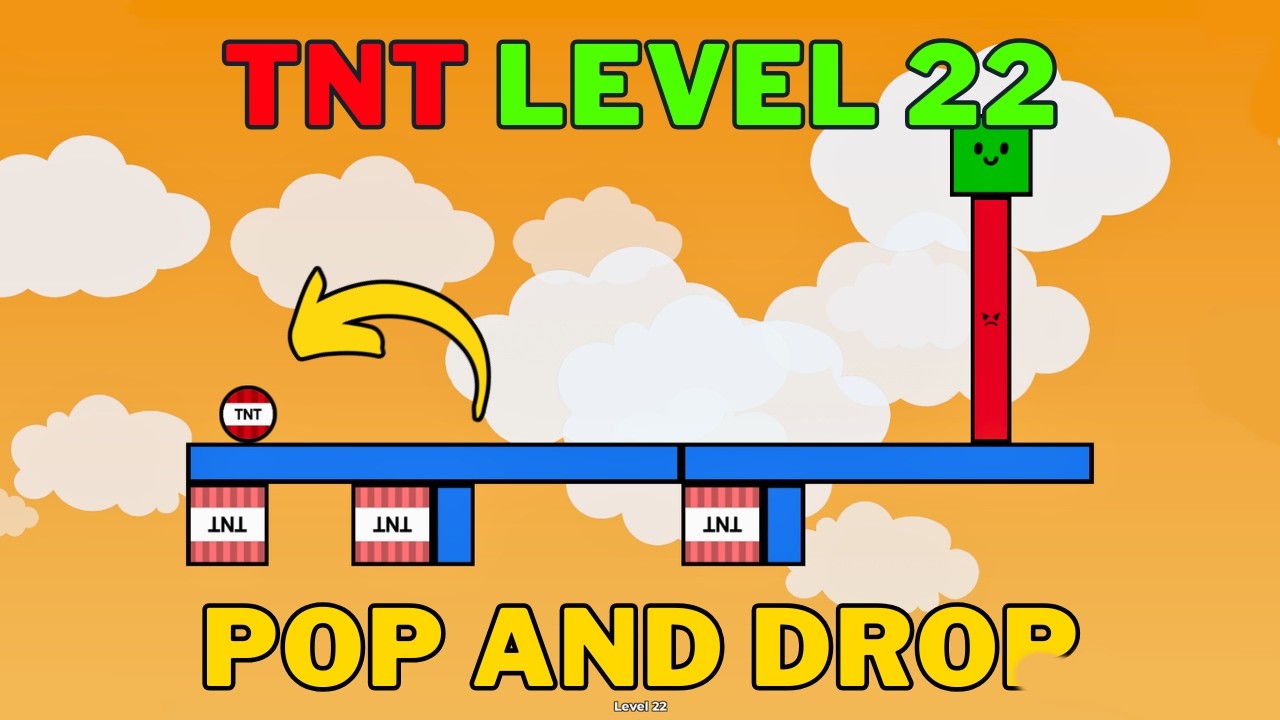 How To Beat Roblox Pop and Drop TNT Level 22 (Full Guide)