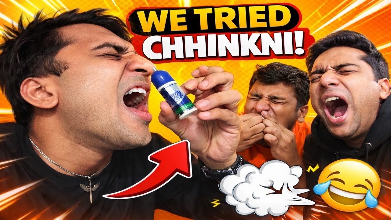 We Tried Chhinkni for the First Time 🤯 | Funniest Reaction Ever!😂
