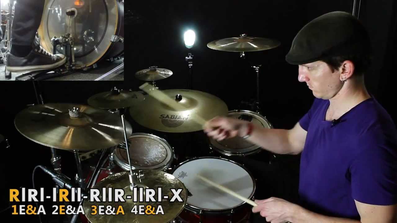 DRUM FILLS: Bruno Mars Superbowl Drum Lick Tutorial