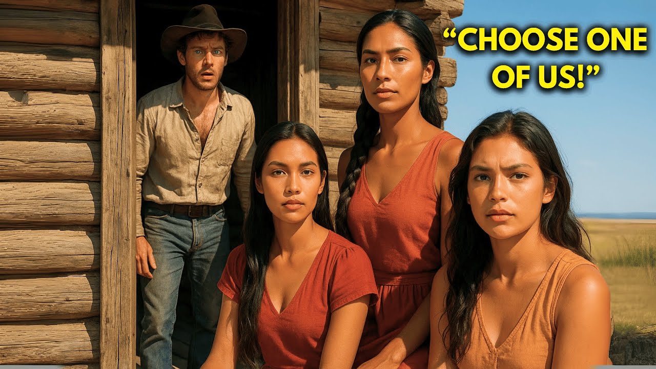 A Lonely Cowboy Woke Up to Find 3 Native Sisters on His Porch... They Told Him He Had Until...