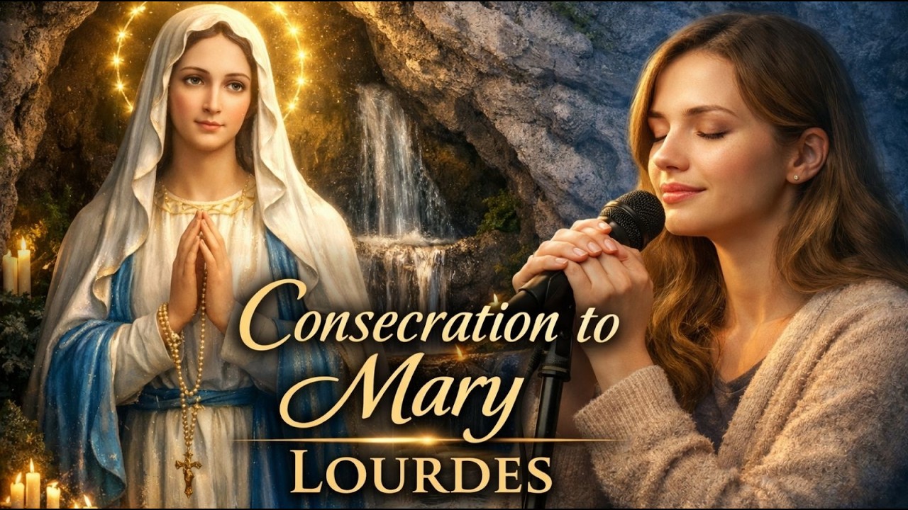 Consecration to Our Lady of Lourdes 🙏 Most Beautiful Marian Songs | Healing, Surrender & Devotion