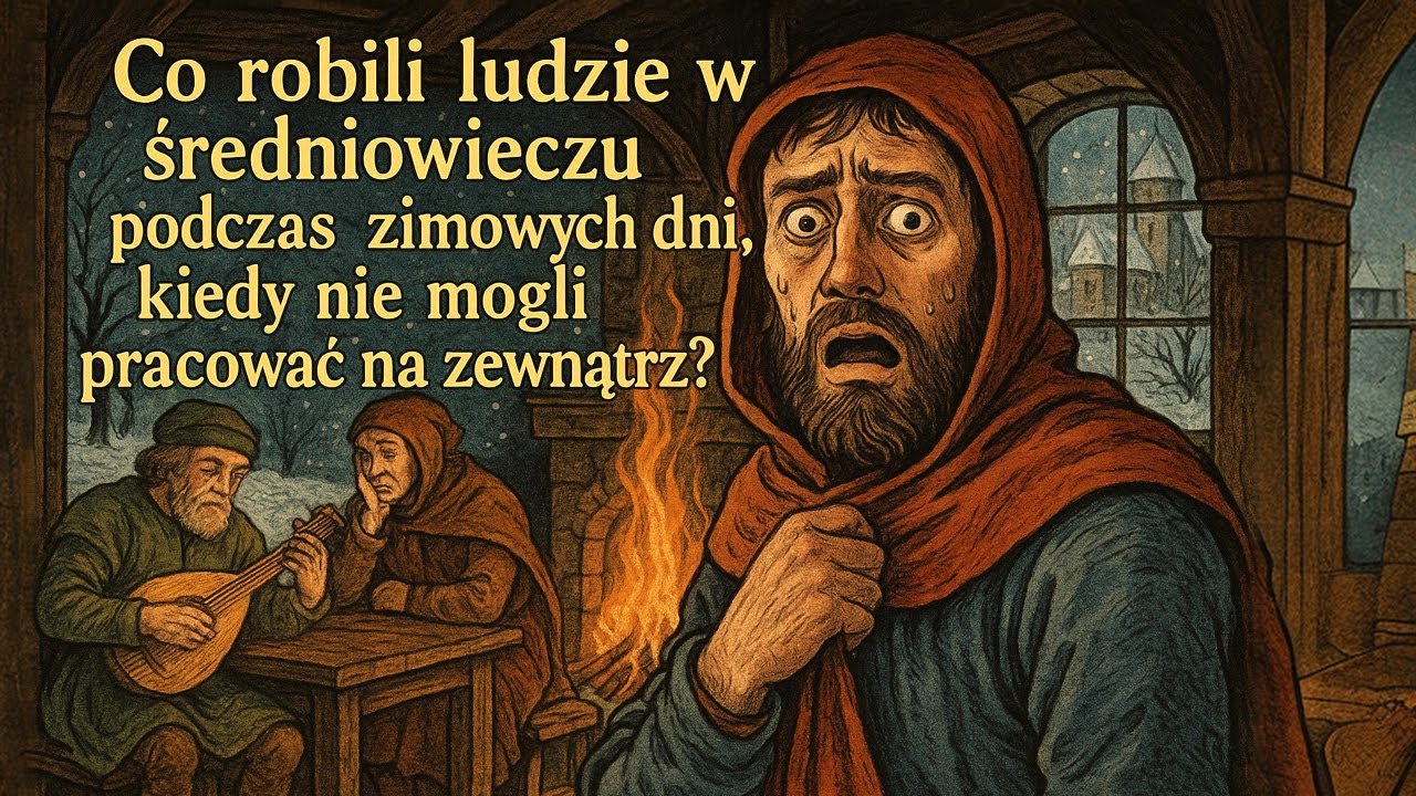 Co robili ludzie w średniowieczu podczas zimowych dni, kiedy nie mogli pracować na zewnątrz?