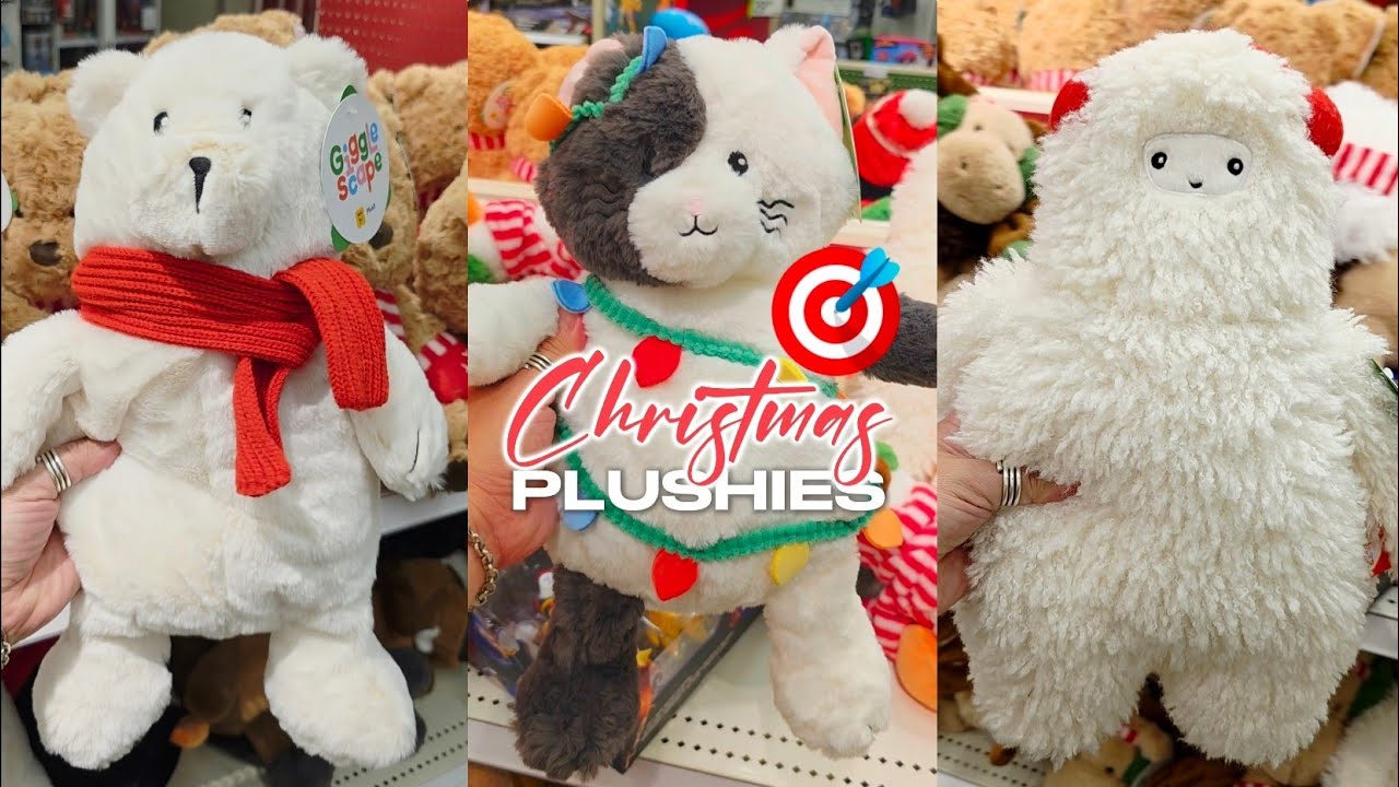 2025 Christmas Plushies Giggle Scape now available at any Target Stores