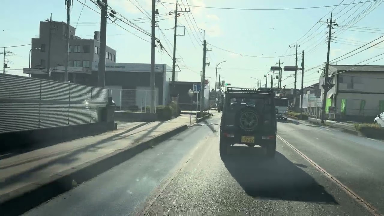 【4K HDR/Dolby Vision】上尾市役所→川越・宮本町交差点｜冬の午後ドライブ 31:51（一般道・車載）