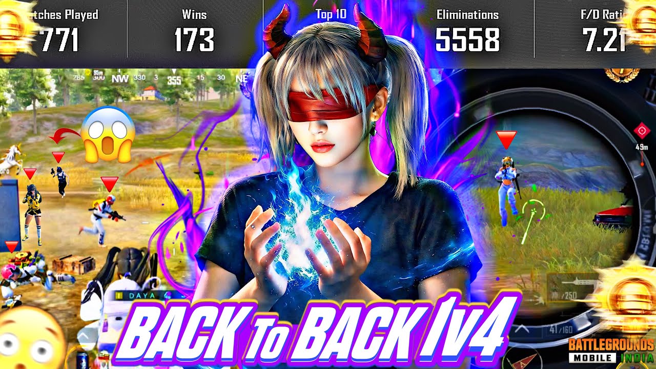 🔥 BACK-to-BACK 1v4 CLUTCHES 😱 | 5-Finger GOD Gameplay | Day 9 | BGMI / PUBG