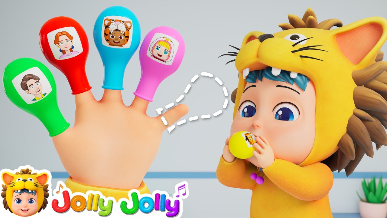 Finger Family | Which Members Is Missing? Jolly Jolly - Kids Songs