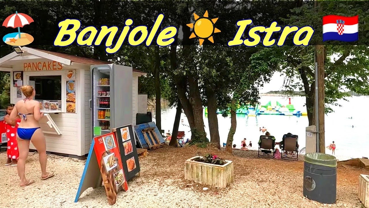 Plaža 🏖️ Istria 🏖️ Centinera Banjole 🇭🇷 Croatia ☀️ Beach