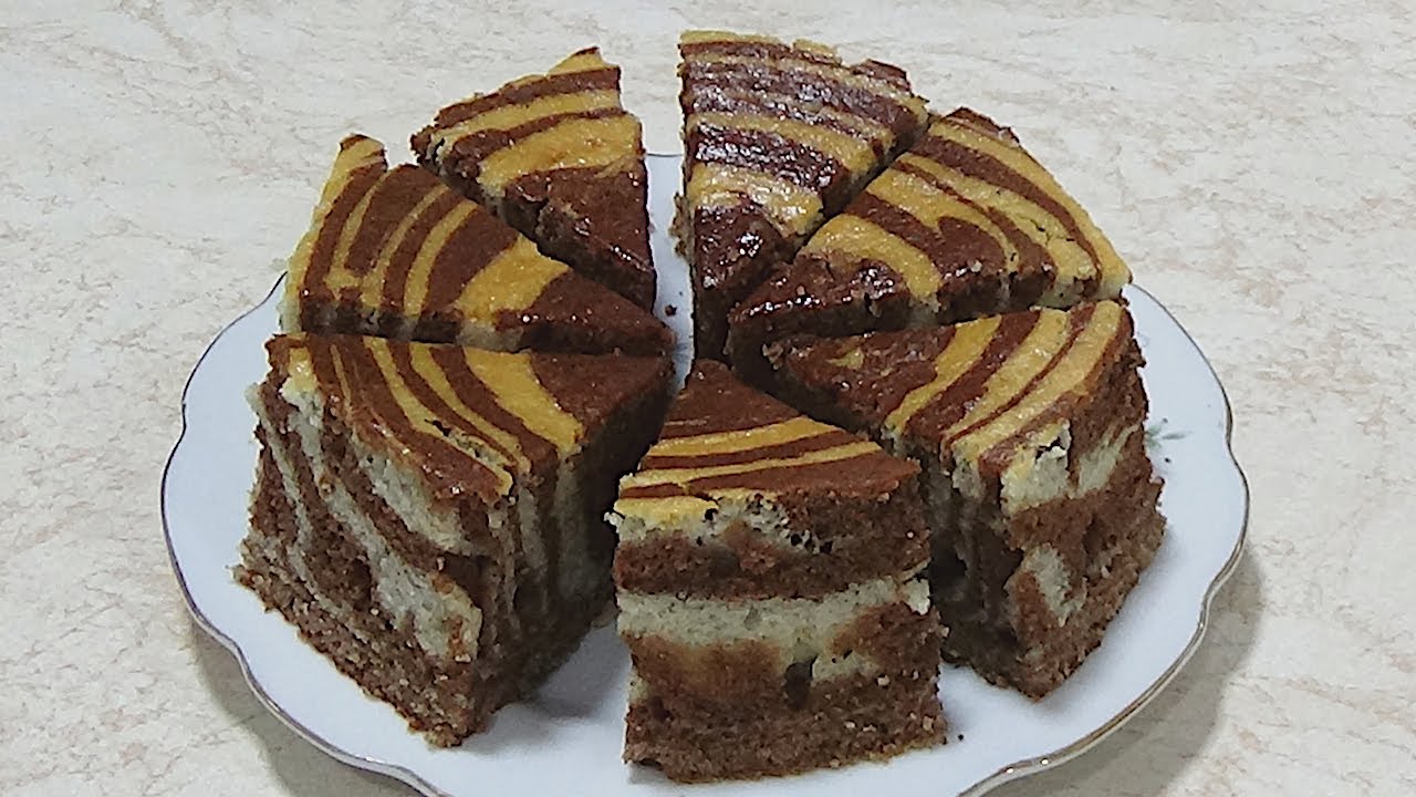 Zebra kolač – posna poslastica