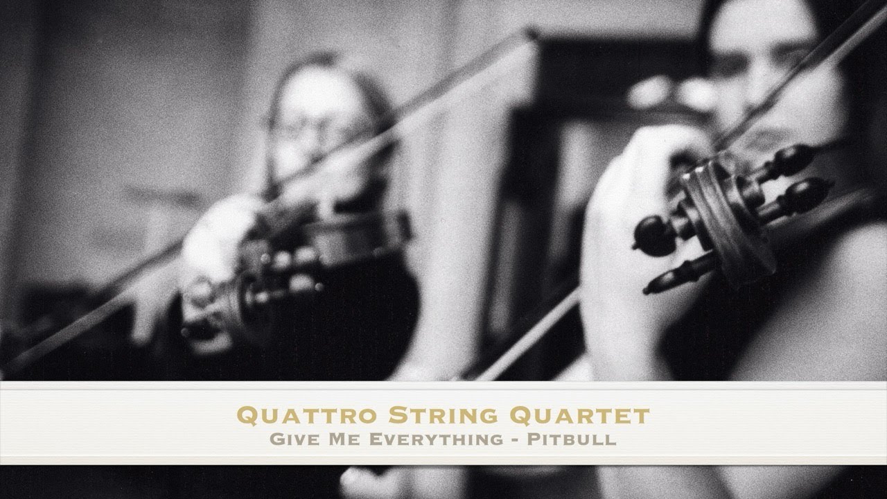 Give Me Everything - Pitbull (feat.Nayer) - String Quartet Cover - BRIDGERTON Quattro String Quartet