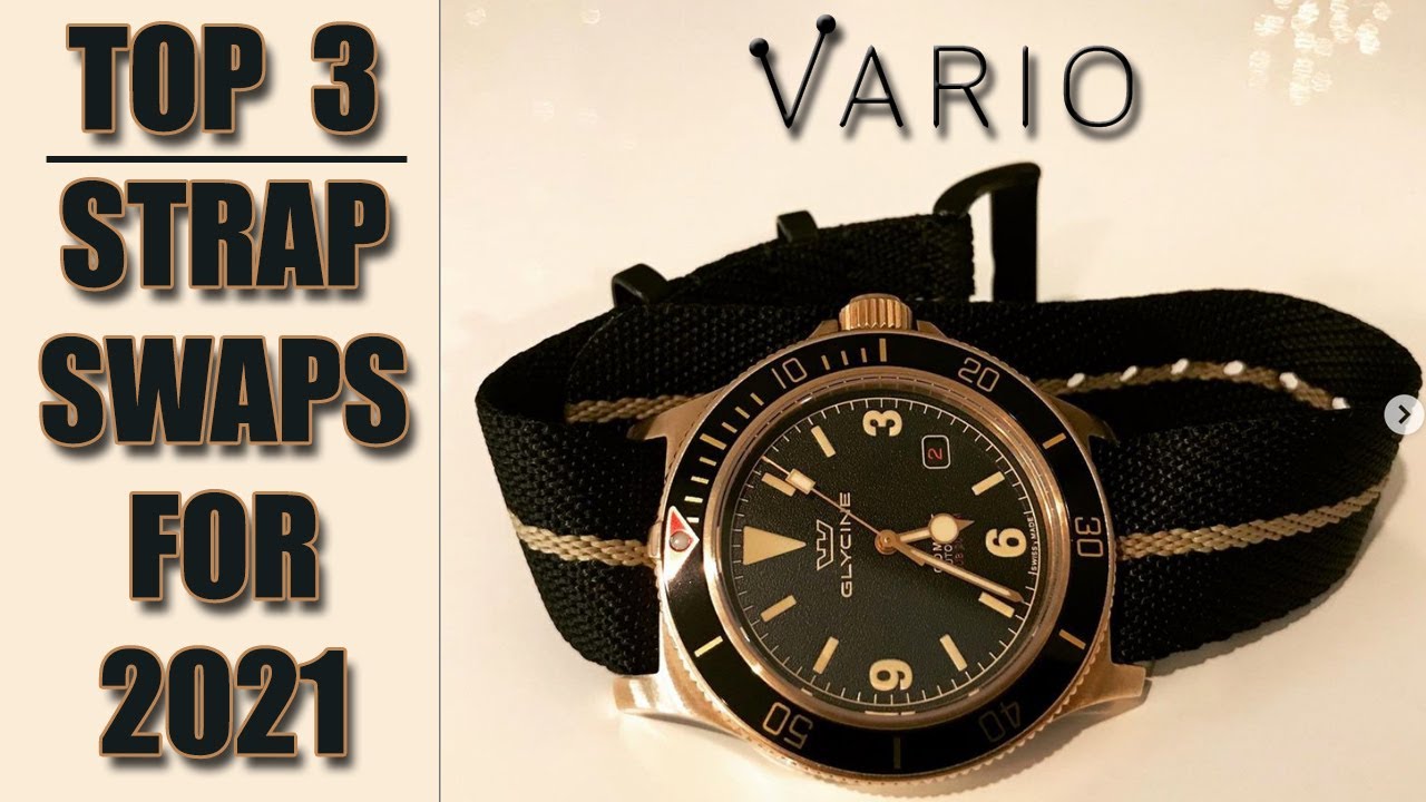 🔥VARIO Straps | My Top 3 MUST HAVE Straps in 2021! | Harris Tweed, Twill NATO, & Italian Leather! 🔥