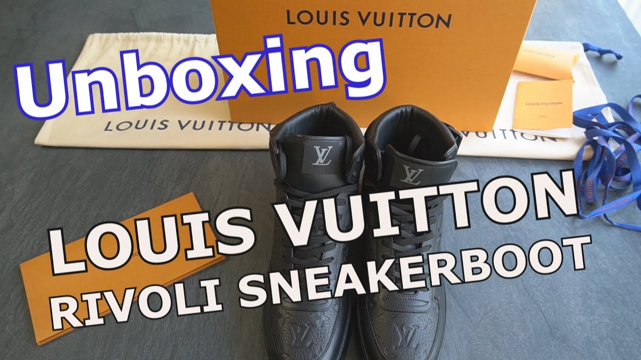 LOUIS VUITTON Sneakerboot RIVOLI UNBOXING