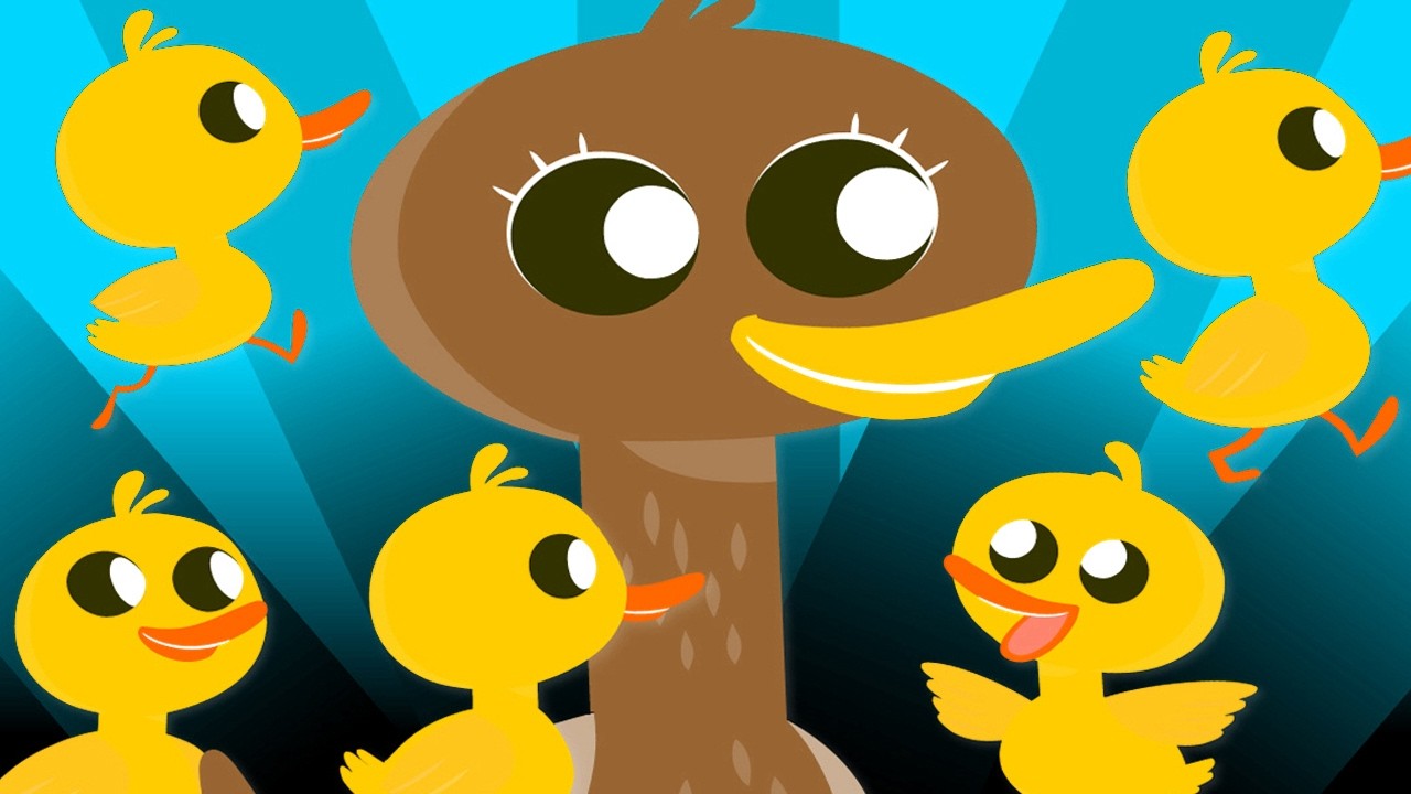 [1 Min Loop] Five Little Ducks Went Out One Day Sound Variations Remix🎵🦆 Versions Fun Nursery Rhymes