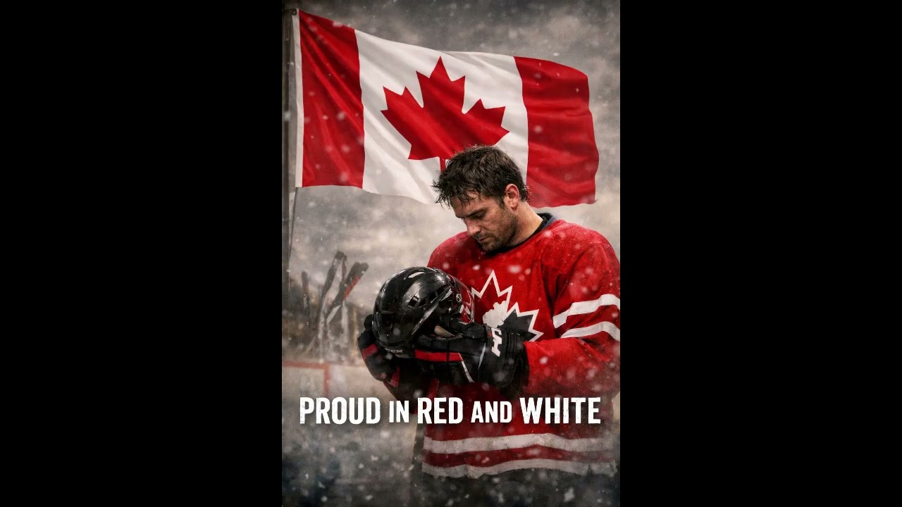 Proud in Red & White- a tribute to Team Canada, even if right now our hockey hearts are hurting.